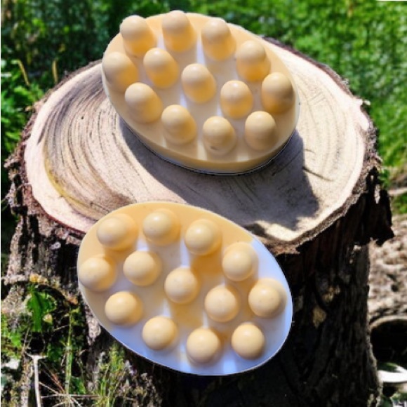 Handmade Soap - Oatmeal Honey & Milk Massage Soap Bar - Picture 3 of 14